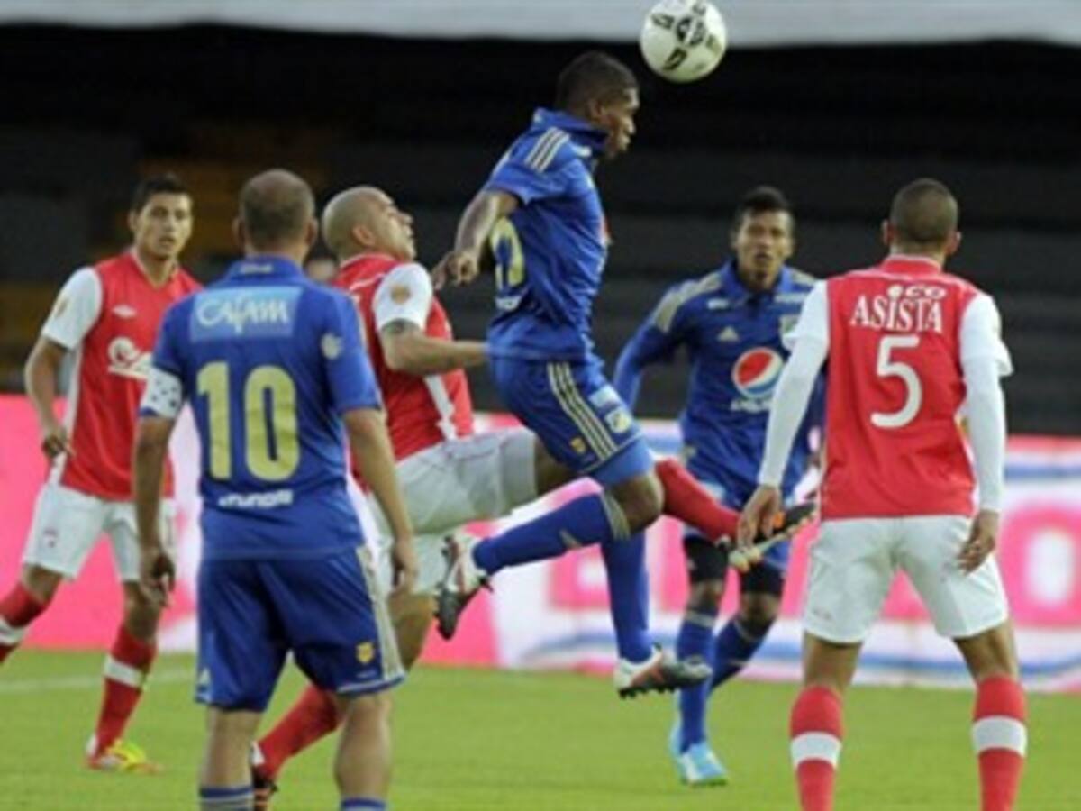 Santa Fe y Millonarios vuelven a medir fuerzas este miércoles por la Copa Colombia