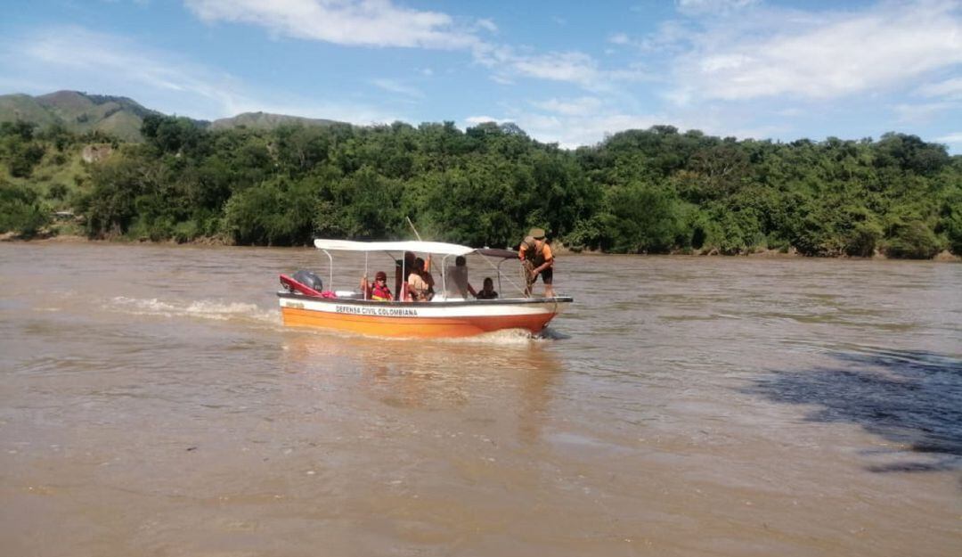 La Defensa Civil recuperó el cuerpo. 