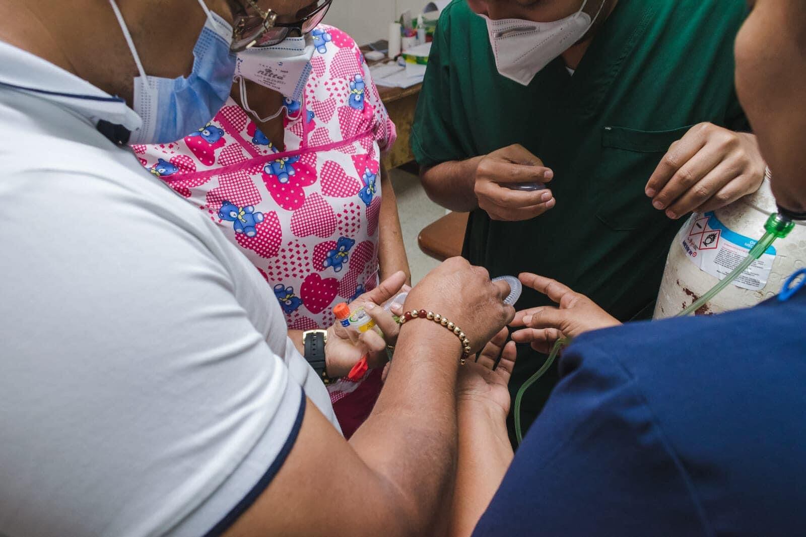 Equipo médico . Hospital “Santander Herrera” de Pivijay
