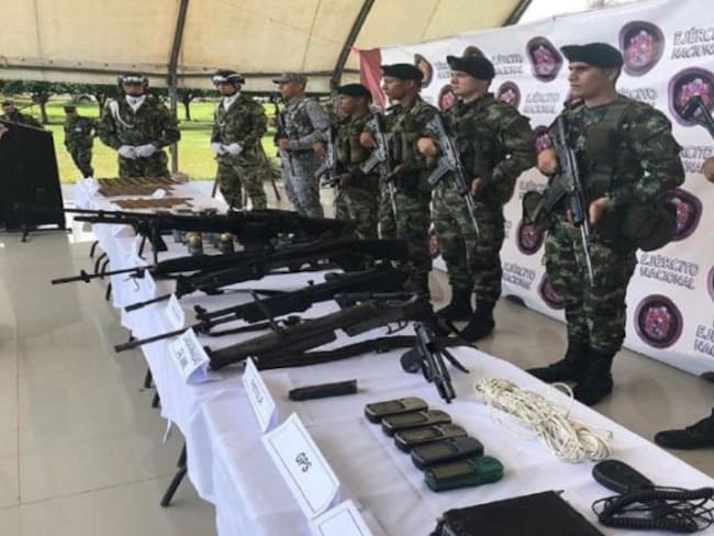 Capturan en el Huila a jefe residual de las FARC