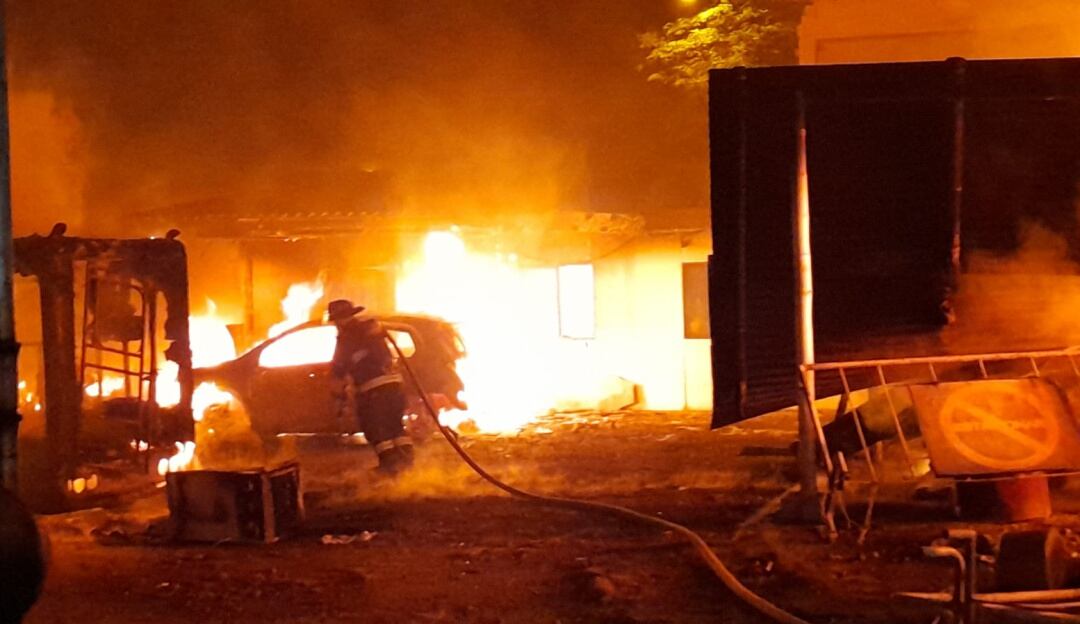 Incendiaron URI en Popayán donde fue llevada menor abusada.