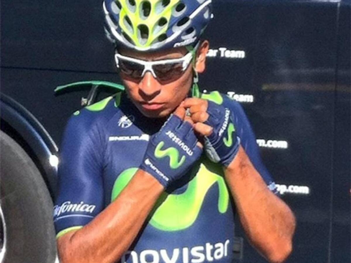 Nairo Quintana ya entrena en Jerez para el inicio de la Vuelta a España