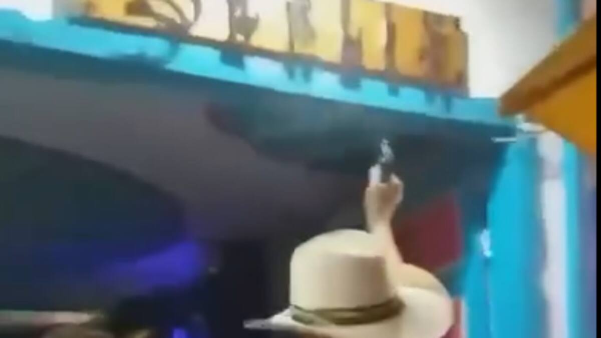 El video donde aparezco con una pistola de fulminantes es un montaje: alcalde de Filandia