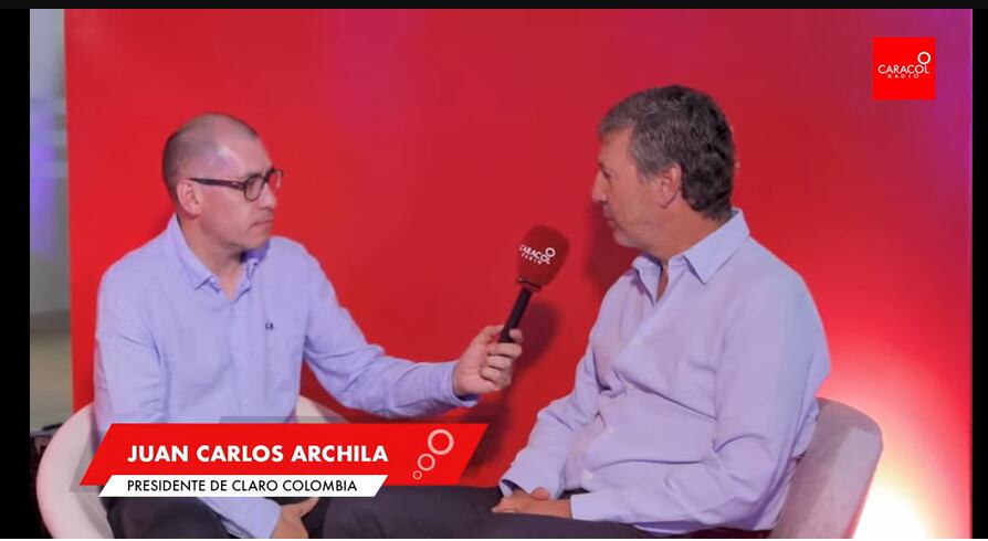 Juan Carlos Archila Presidente de Claro Colombia