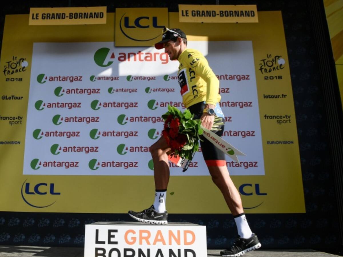 Van Avermaet:"Me despido del maillot amarillo"