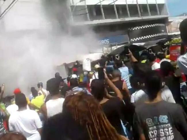 Fuerte detonación causó pánico en el centro de Barranquilla