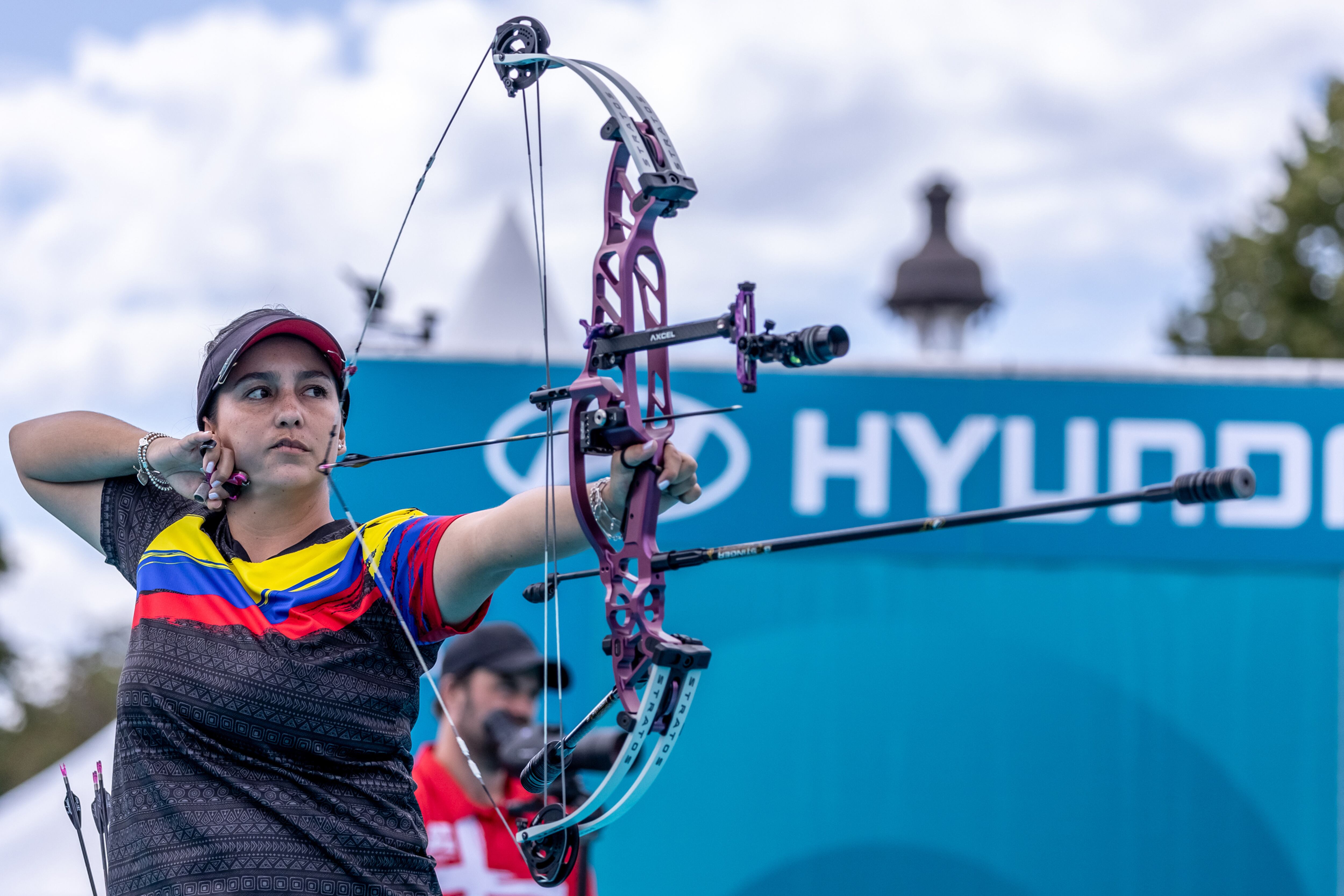 Sara López sigue cosechando éxitos para el deporte colombiano. (Photo by Dean Alberga/Handout/World Archery Federation via Getty Images )