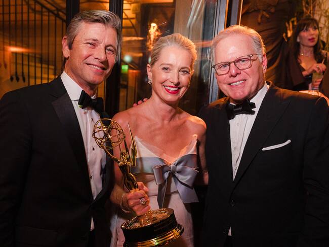 'The Studio' bate récord en los Emmy; 'Adolescence' y 'The Pitt' completan noche histórica // Getty