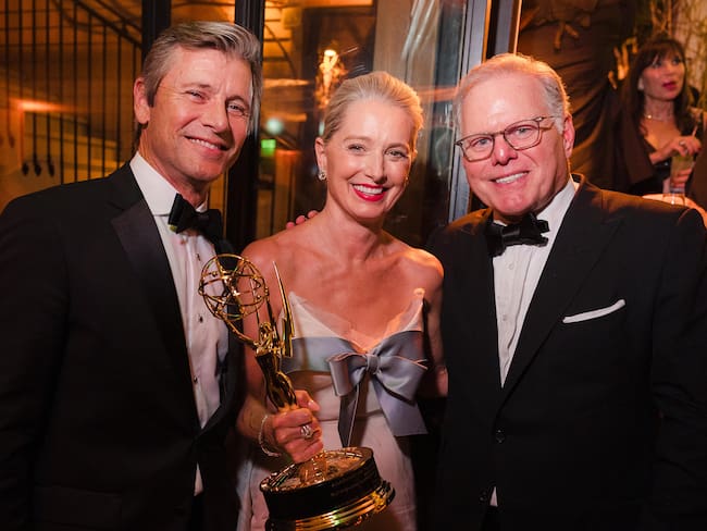 'The Studio' bate récord en los Emmy; 'Adolescence' y 'The Pitt' completan noche histórica // Getty