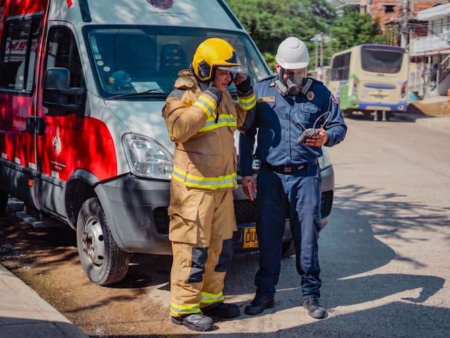 Bomberos de Cartagena presentó informe de atención de emergencias durante octubre