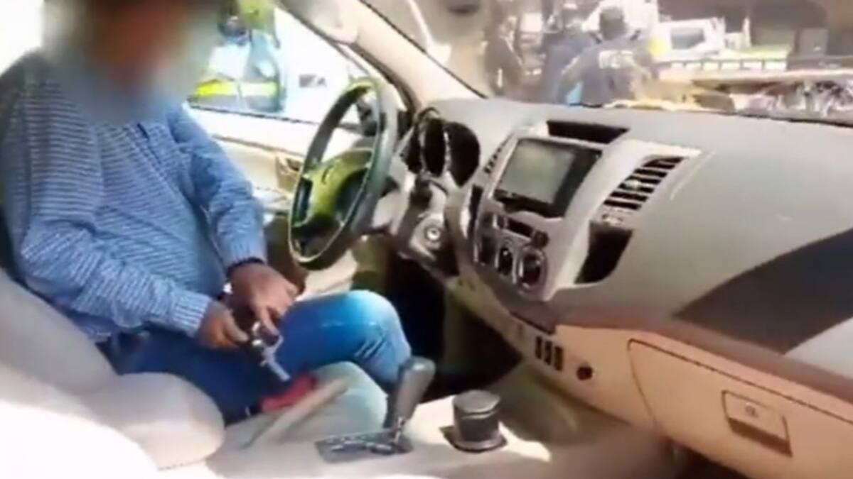 Hombre armado protagonizó caso de ¿usted no sabe quién soy yo?