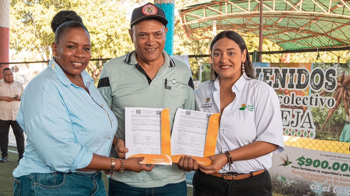 ANT entrega y titula cerca de 14.000 hectáreas para fortalecer el arraigo de comunidades afro