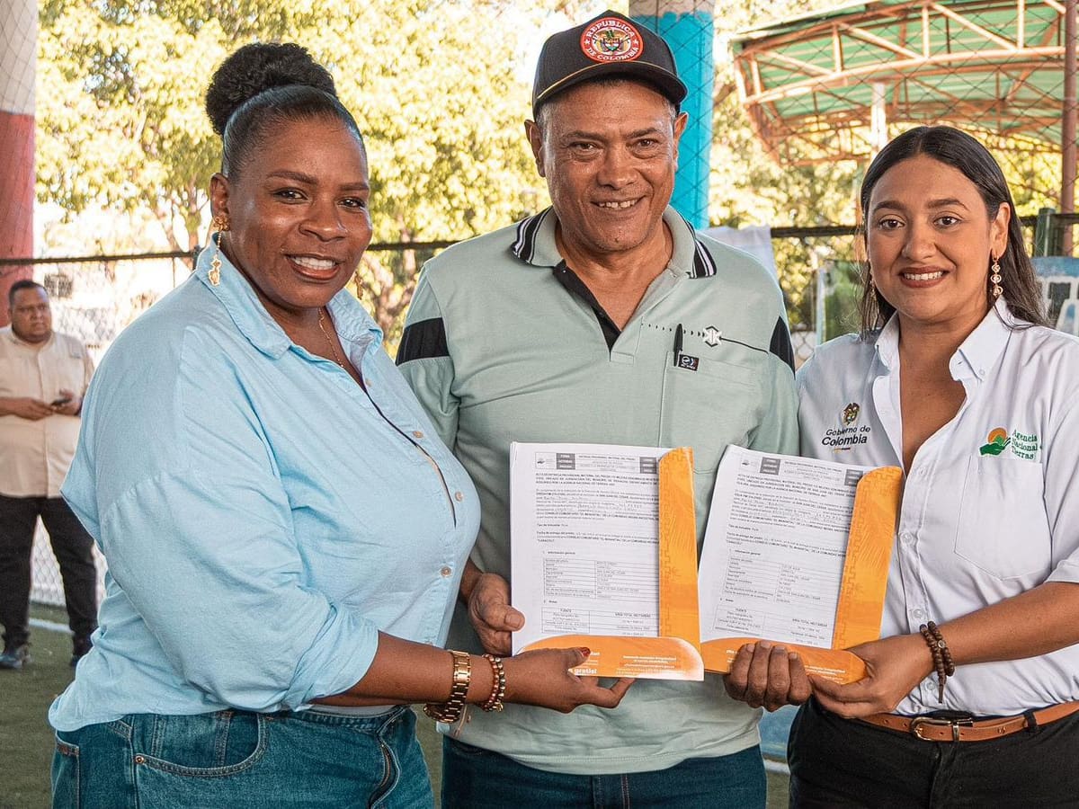 ANT entrega y titula cerca de 14.000 hectáreas para fortalecer el arraigo de comunidades afro