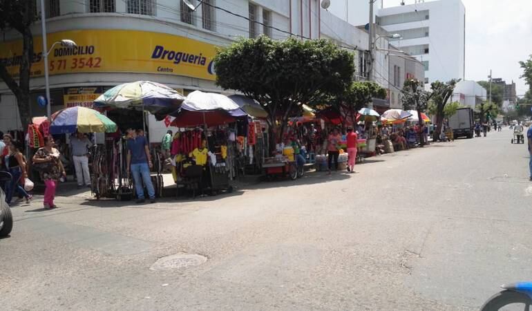 Vendedores ambulantes en Cúcuta