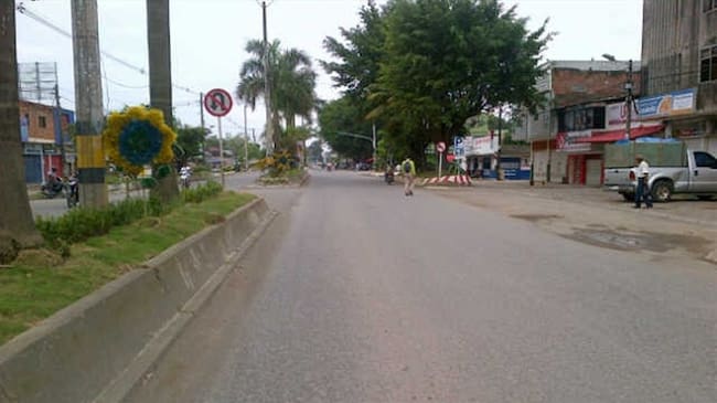Calle de Urabá. Foto: Colprensa