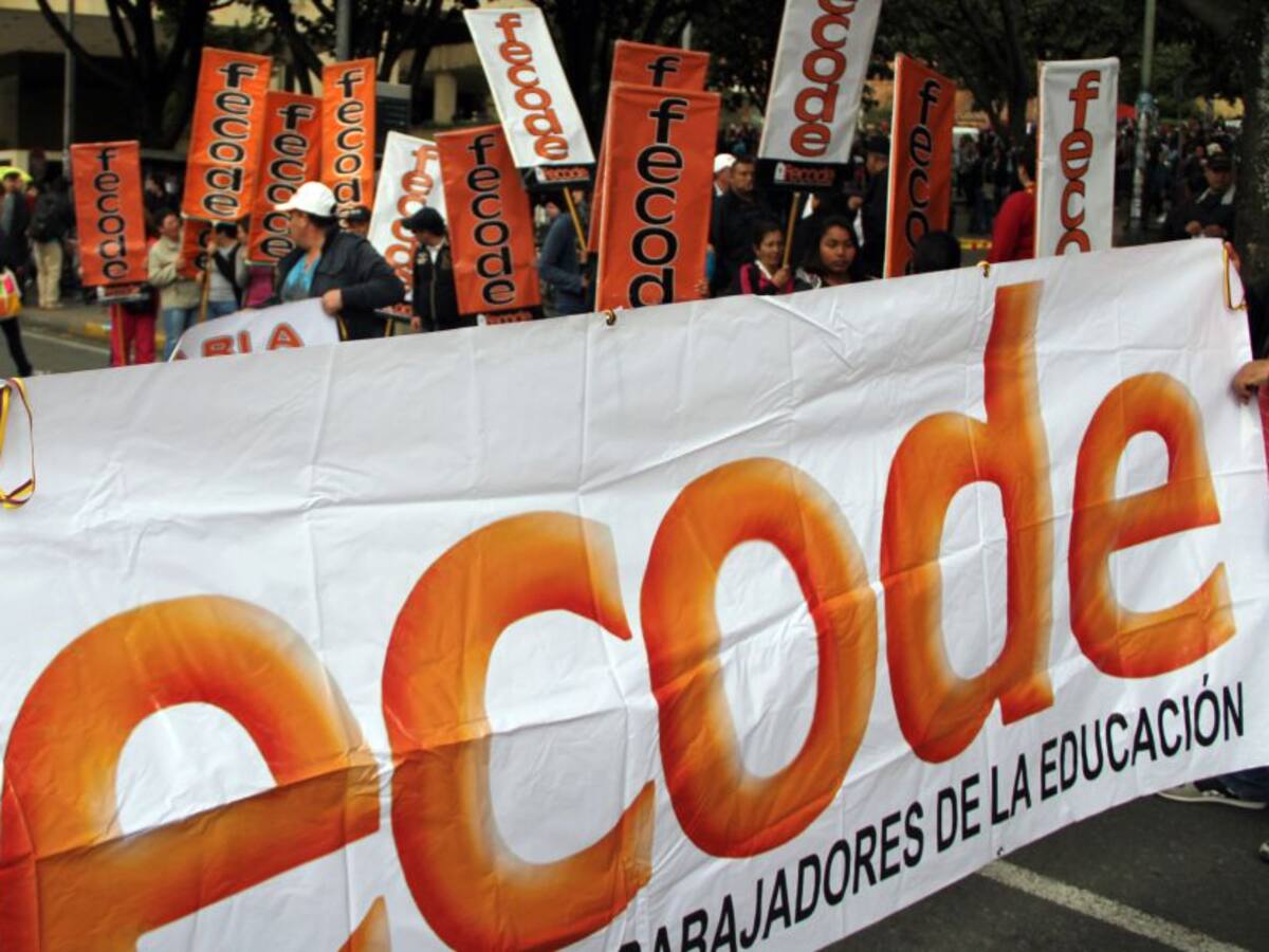 Plantones con bioseguridad promete Fecode