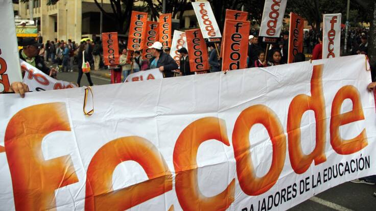 Plantones con bioseguridad promete Fecode