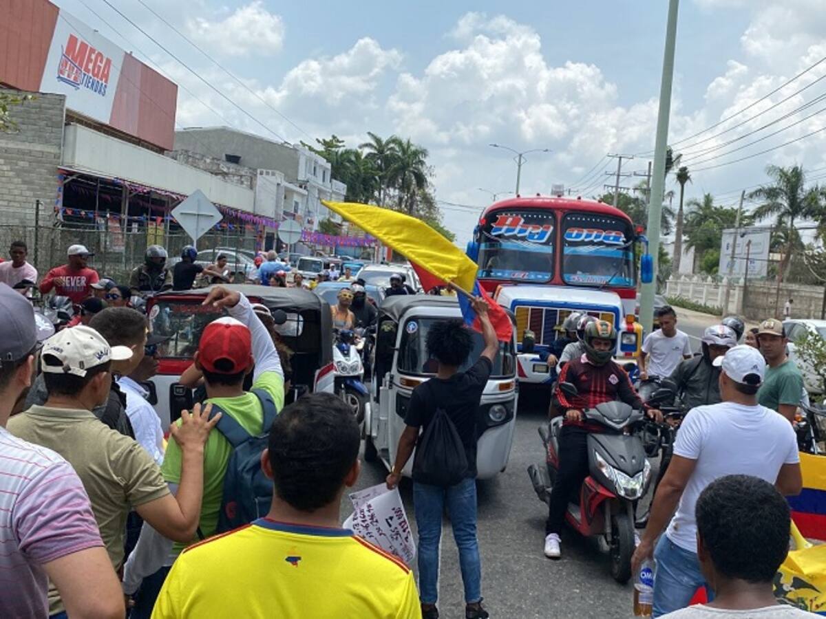 A través de un PMU, Alcaldía de Turbaco vigila orden público en el peaje