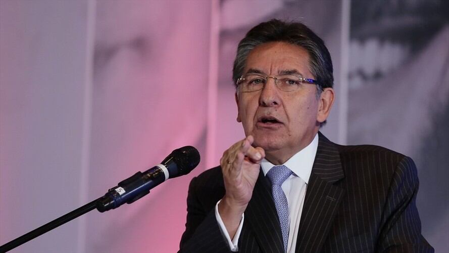 Néstor Humberto Martínez encabezó la sesión y escuchó las denuncias de  32 casanareños sobre presuntos hechos de corrupción. Foto: Colprensa