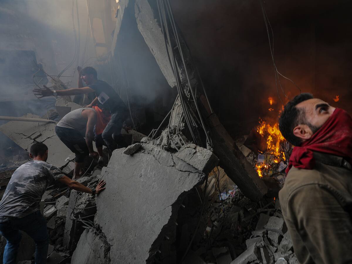 Casi un millón de personas han sido desplazadas en la franja de Gaza por guerra