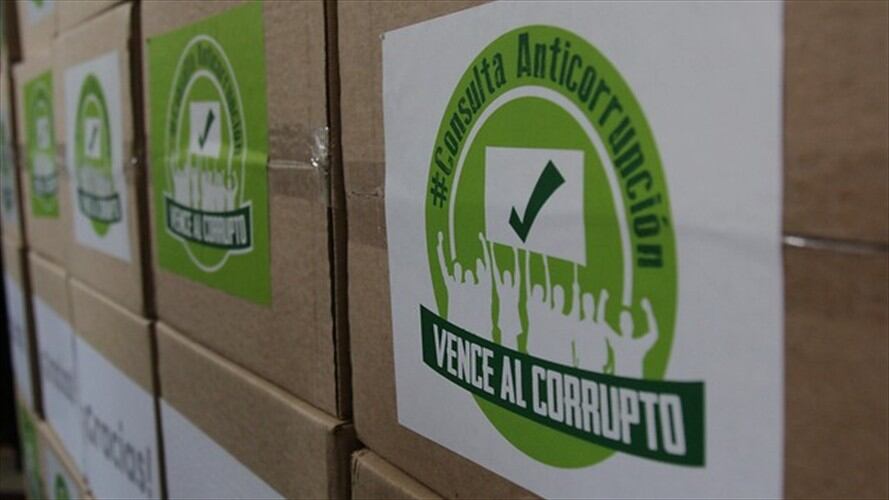 La Consulta Anticorrupción será votada el 26 de agosto. Foto: Colprensa