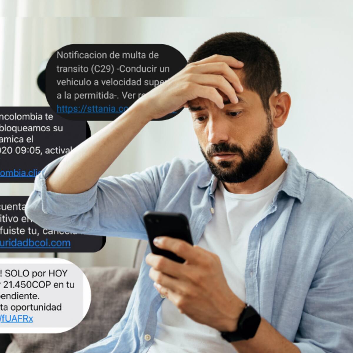 ¡Evite robos en su celular! Así puede identificar si mensajes de textos de bancos son falsos