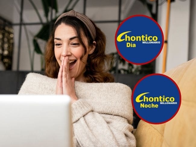 Persona celebrando / Getty Images / Logo Chontico día y noche