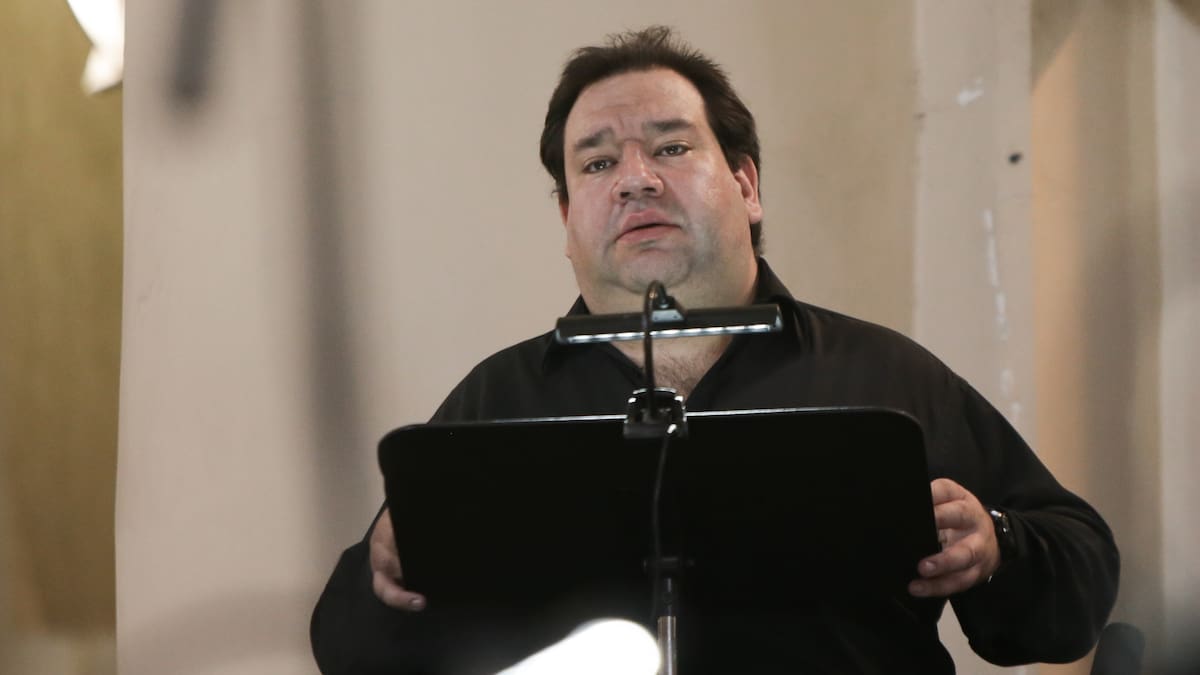 Valeriano Lanchas en "El holandés errante"