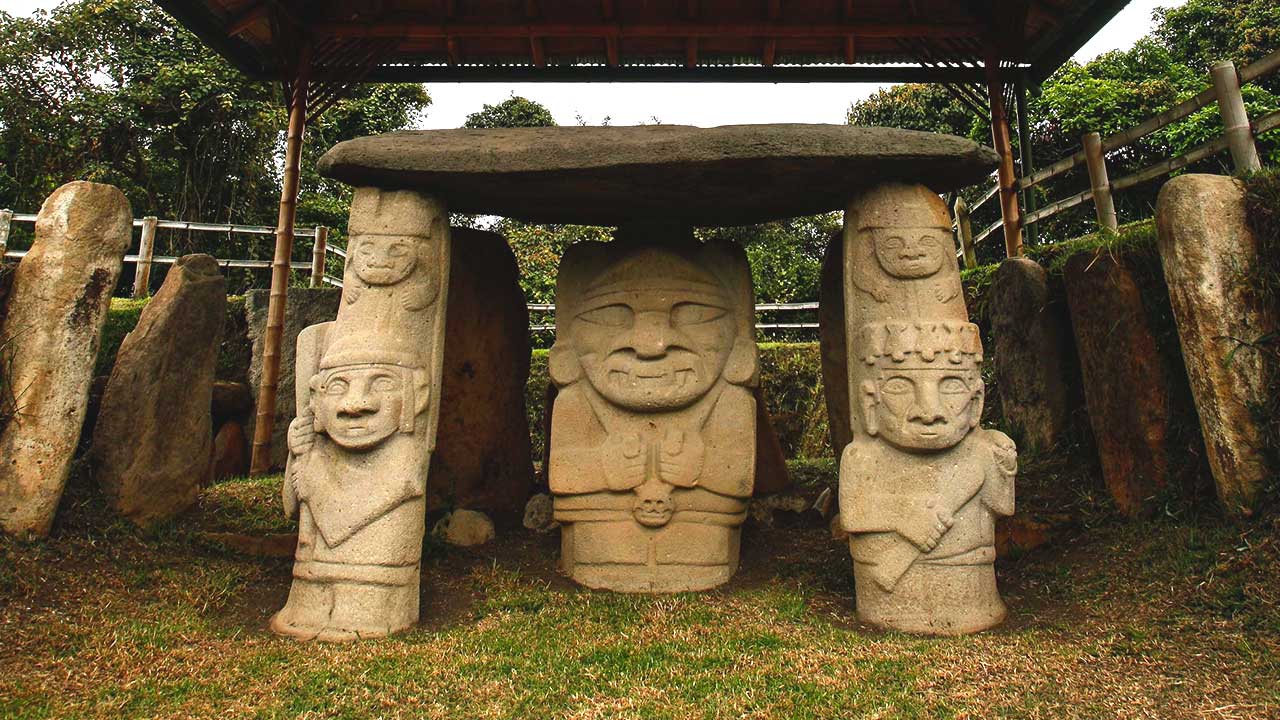 Estas figuras hacen parte de los lugares sagrados de los ancestros. Foto Relacionadas.