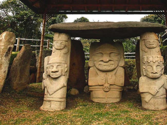 Estas figuras hacen parte de los lugares sagrados de los ancestros. Foto Relacionadas.