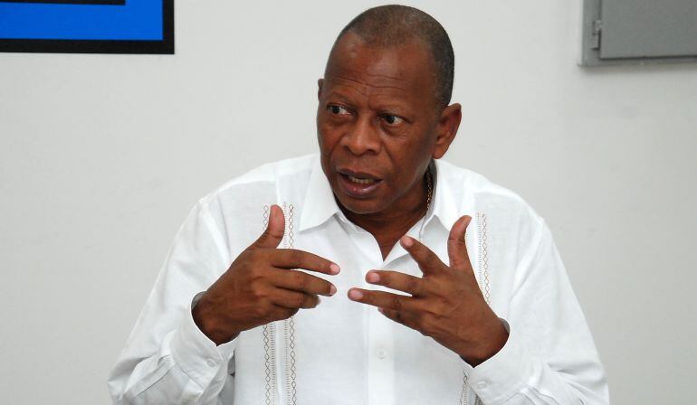 Alcalde de Buenaventura Bartolo Valencia.