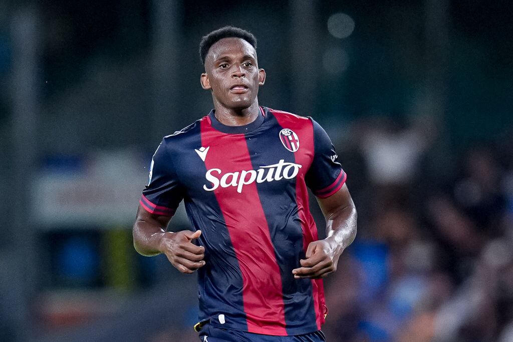 Jhon Lucumí.  (Photo by Giuseppe Maffia/NurPhoto via Getty Images)