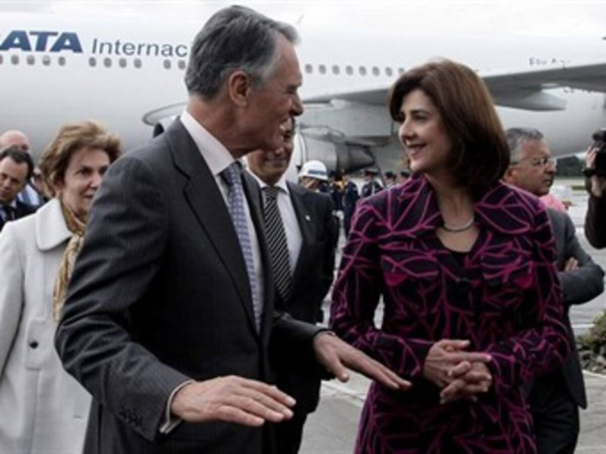 Presidente de Portugal llega a Colombia de visita oficial
