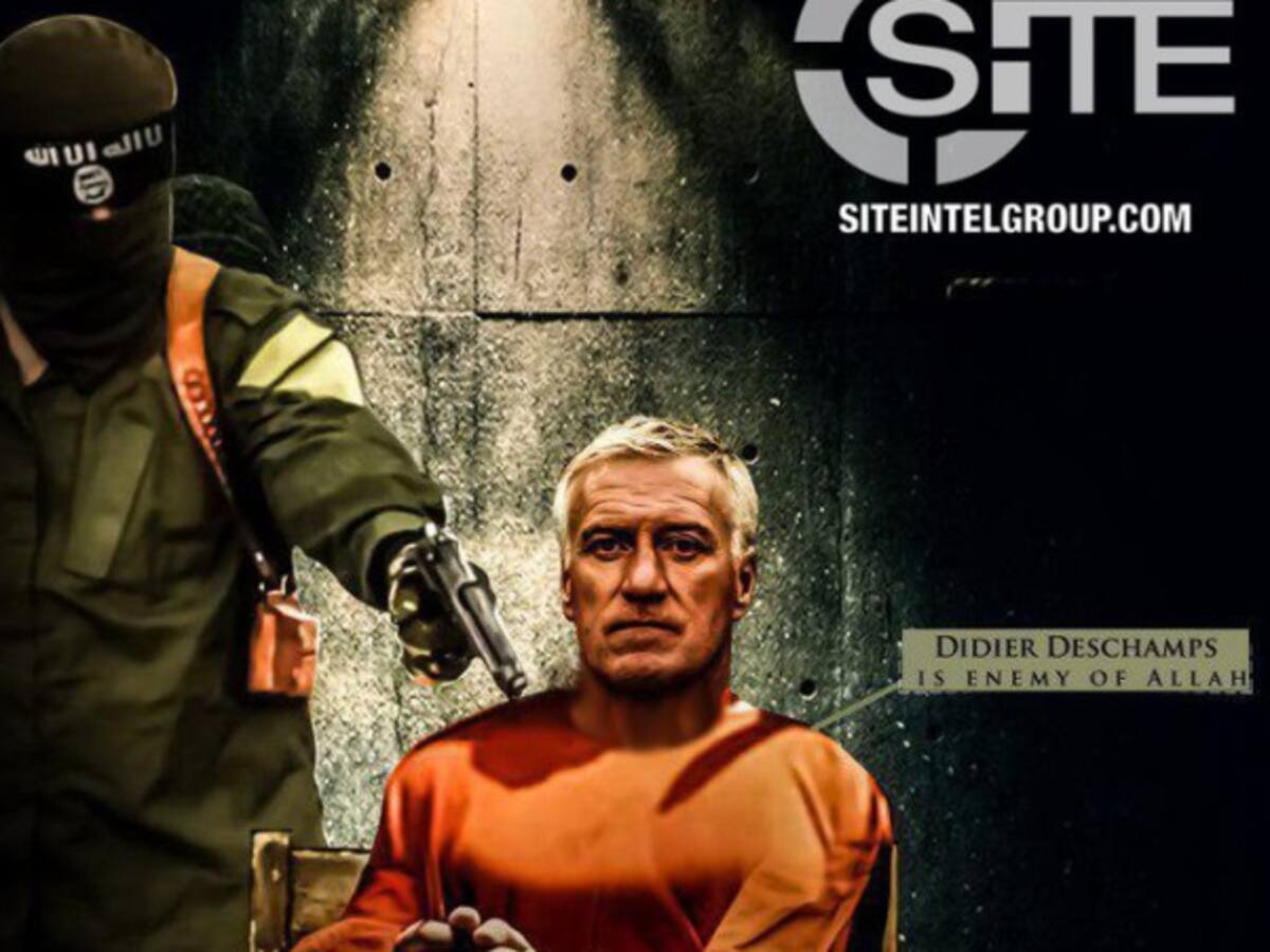 ISIS continúa amenazando al fútbol: Didier Deschamps, su nueva víctima