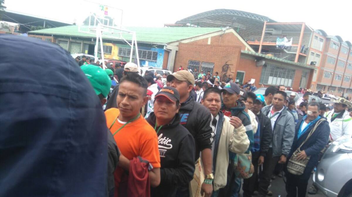 La gran movilización se desarrolla según las comunidades indígenas, “en el momento político que nos llama a construir conjuntamente con todos los sectores de la sociedad 