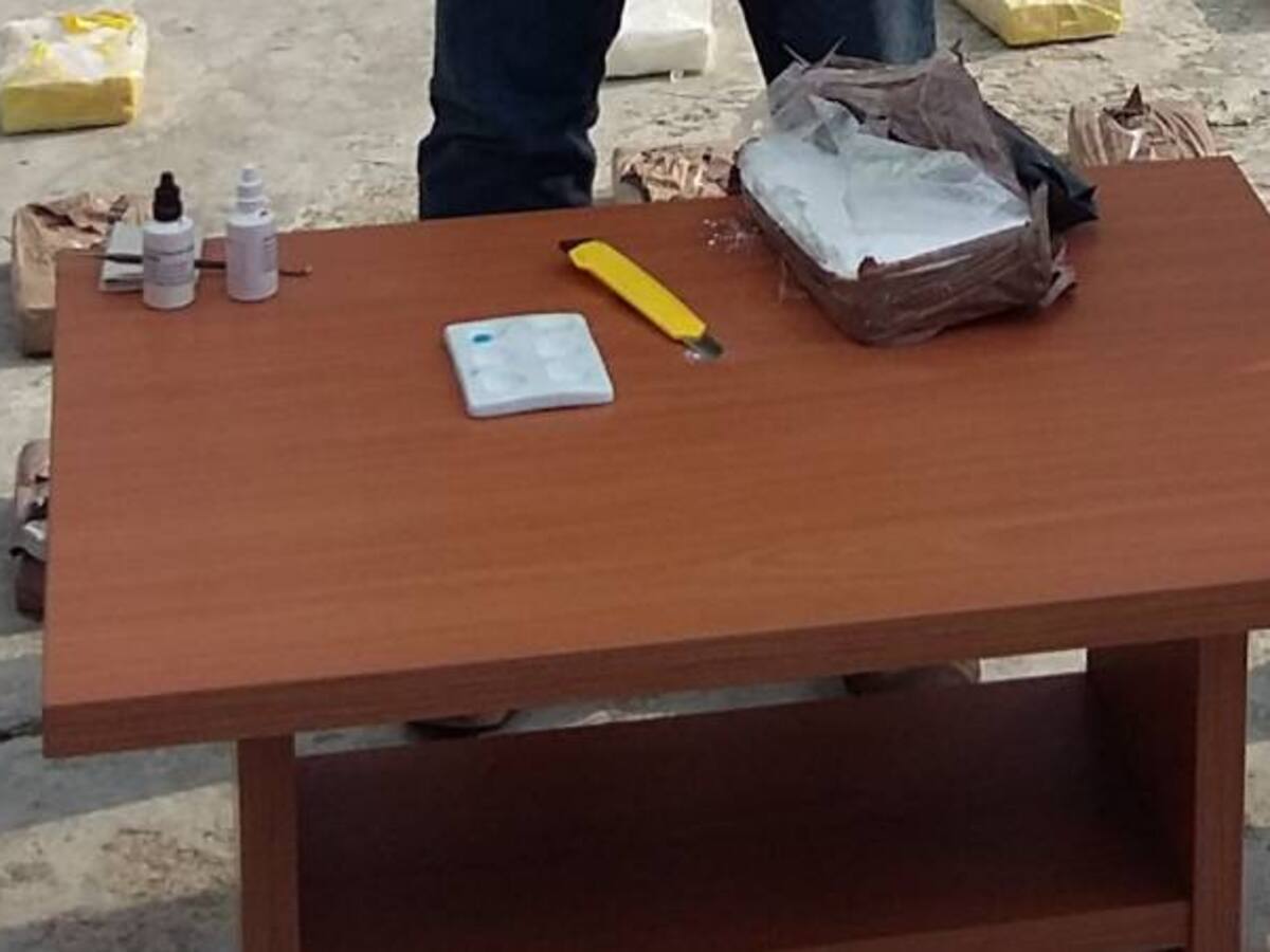 Policía Antinarcóticos decomisó 251 kilos de cocaína en el puerto de Santa Marta