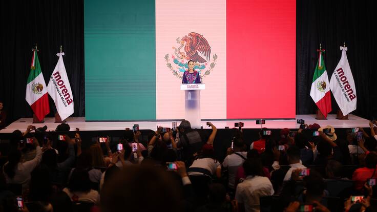 La noche en la que México eligió a Claudia Sheinbaum como su primera presidenta