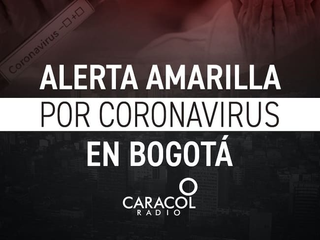 Decretan alerta amarilla hospitalaria en Bogotá por coronavirus