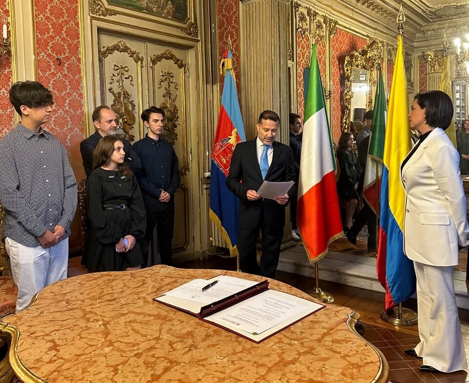 Ligia Margarita Quessep Bitar, nueva embajadora de Colombia en Italia.