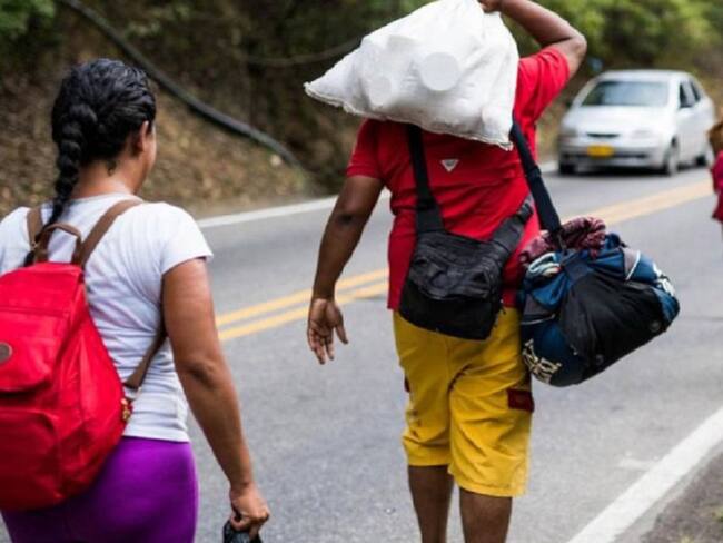 Ocho caminantes venezolanas violadas vía Pamplona