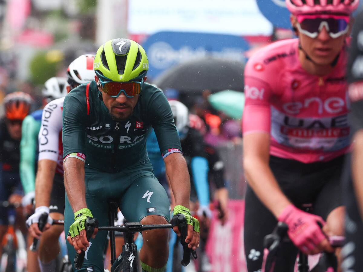 Así quedó la general tras la etapa 19 del Giro: Dos colombianos en el Top 10