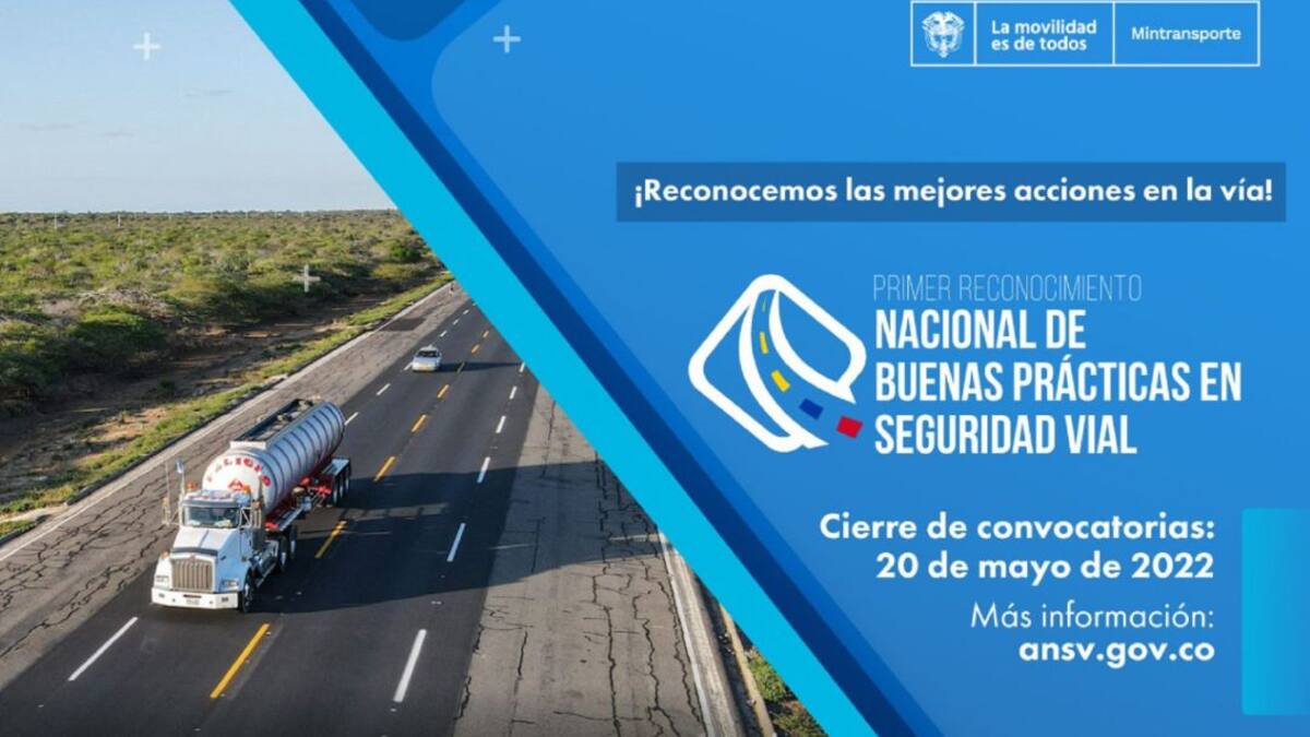 La Agencia Nacional de Seguridad Vial reconocerá las buenas prácticas