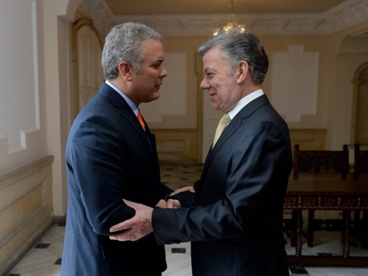 Avanza el encuentro Santos-Duque en la Casa de Nariño