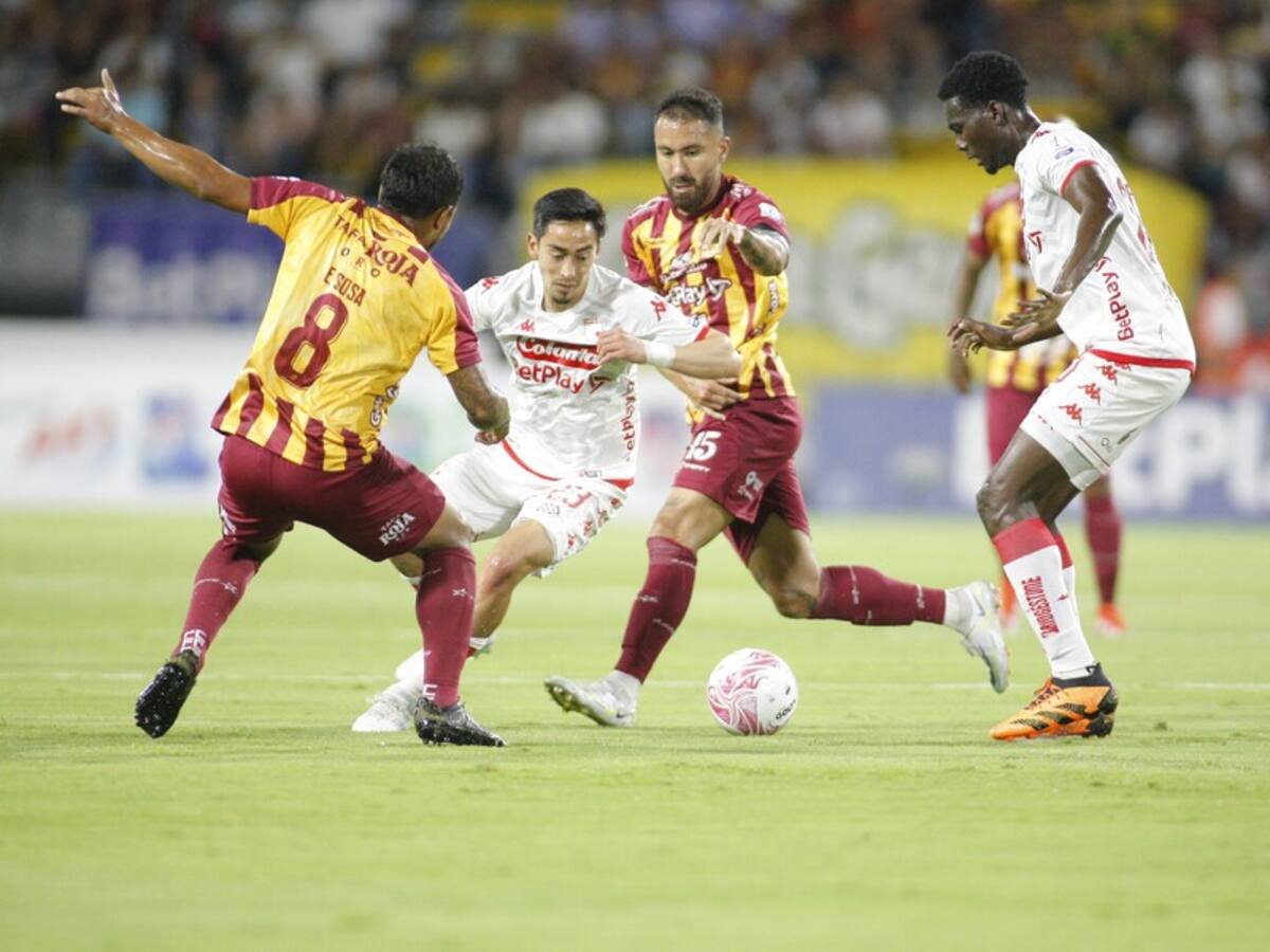 Independiente Santa Fe cae ante Deportes Tolima y compromete su clasificación a los ocho