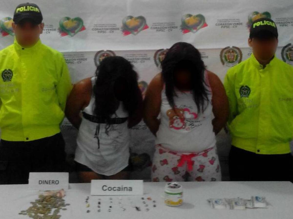 En Cartagena fueron capturadas madre e hija por vender estupefacientes