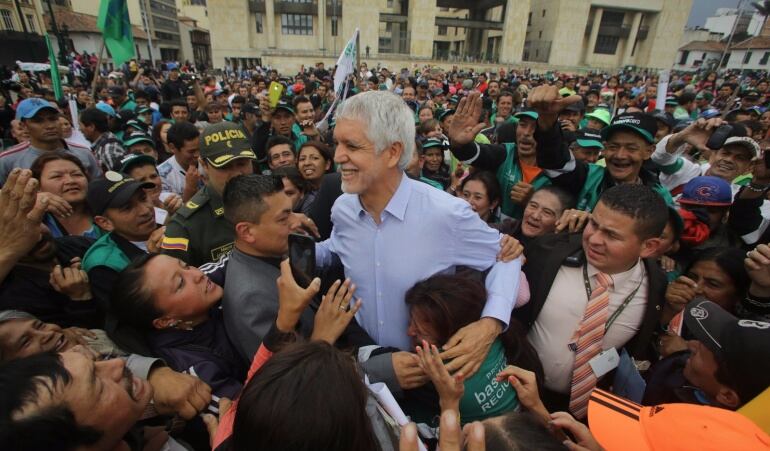 Día del reciclador se festejó en Plaza Bolívar.
