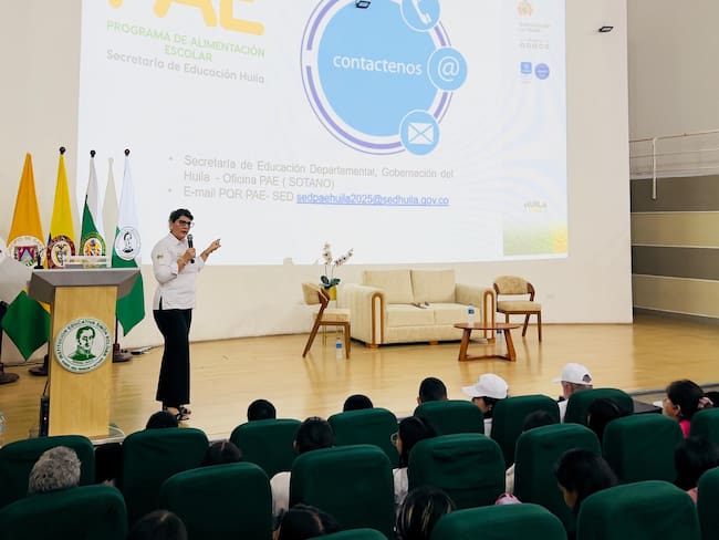 Cubren los 35 municipios bajo competencia departamental. Foto Gobernación Huila.