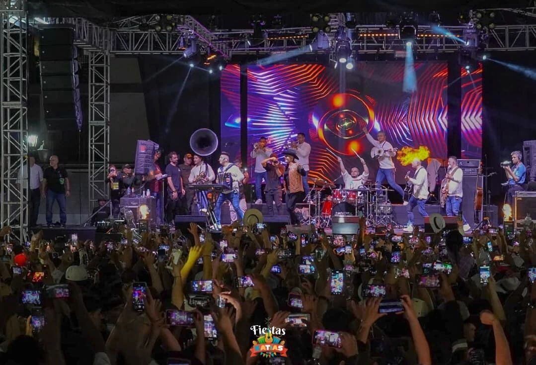 Luis Alfonso en fiestas Katías de Andes, Antioquia- foto alcaldía