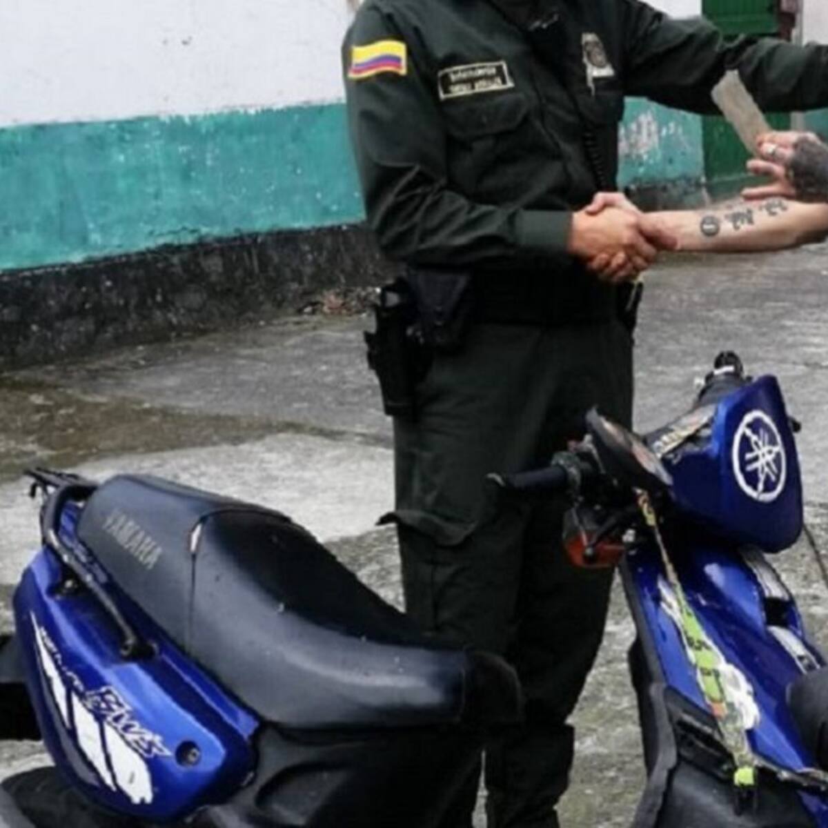 Recuperan moto robada en el barrio Las Américas de Manizales