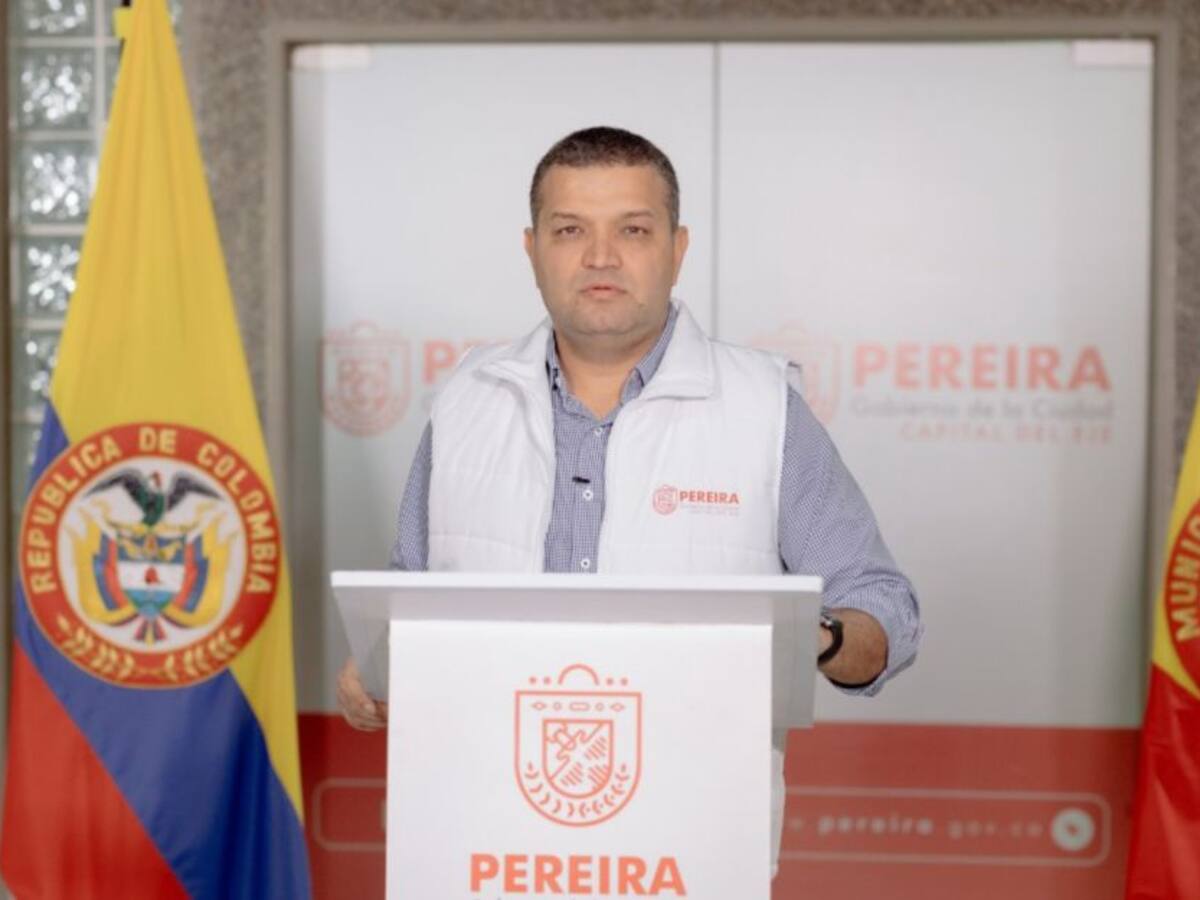 De nuevo, alcalde de Pereira está en desacuerdo con medidas restrictivas